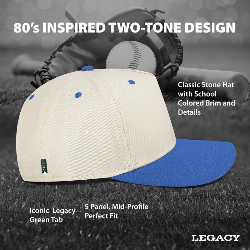 Legacy NCAA Officially Licensed Baseball Hat, Lightweight Cap for Men & Women, HTA, One Size Fits Most, Adjustable Closure - Image 4